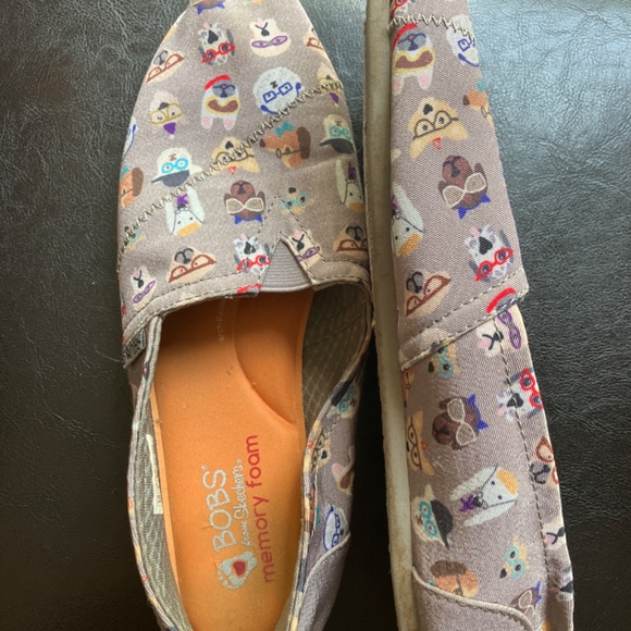 Bobs dog print shoe size 10 - Picture 5 of 7